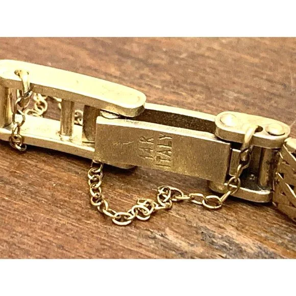 Rolex Women's Watch Vintage 8193 Cocktail 14k Gold 1400 Manual Wind Petite 15mm - Picture 10 of 16